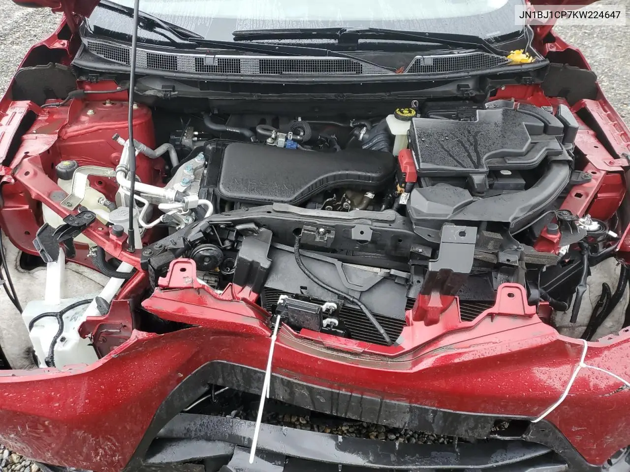 JN1BJ1CP7KW224647 2019 Nissan Rogue Sport S
