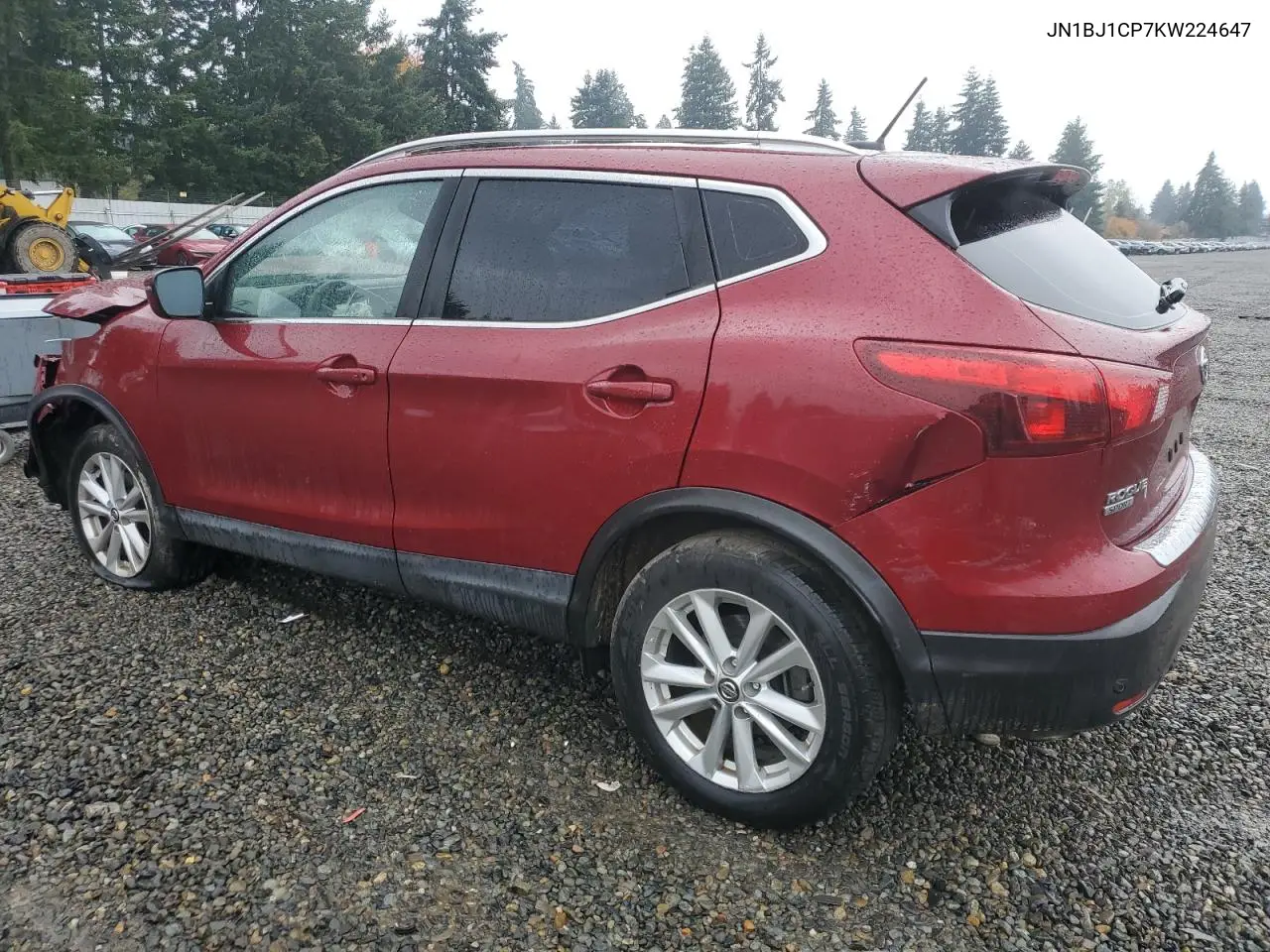 JN1BJ1CP7KW224647 2019 Nissan Rogue Sport S