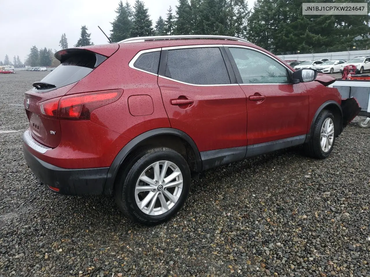JN1BJ1CP7KW224647 2019 Nissan Rogue Sport S