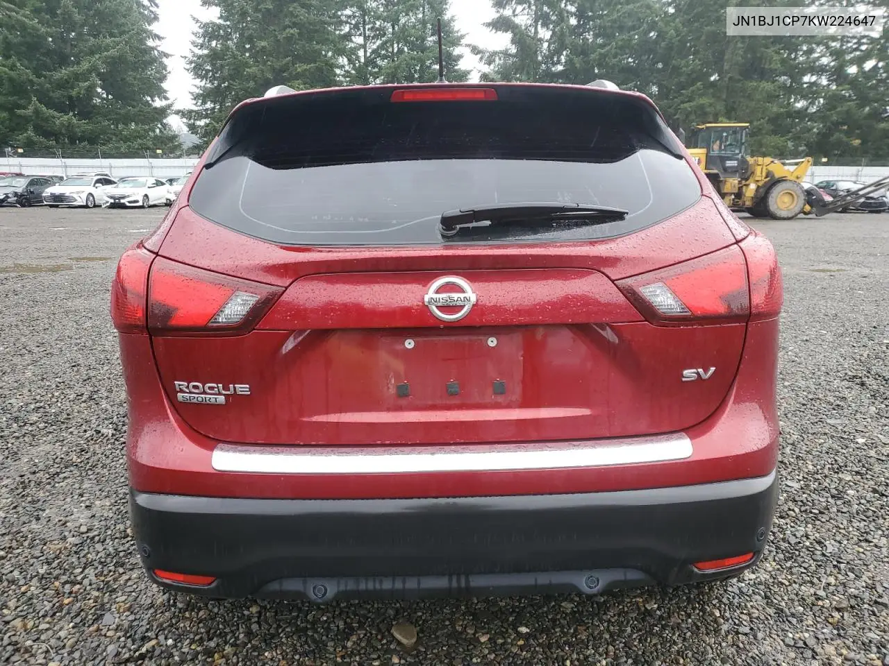 JN1BJ1CP7KW224647 2019 Nissan Rogue Sport S