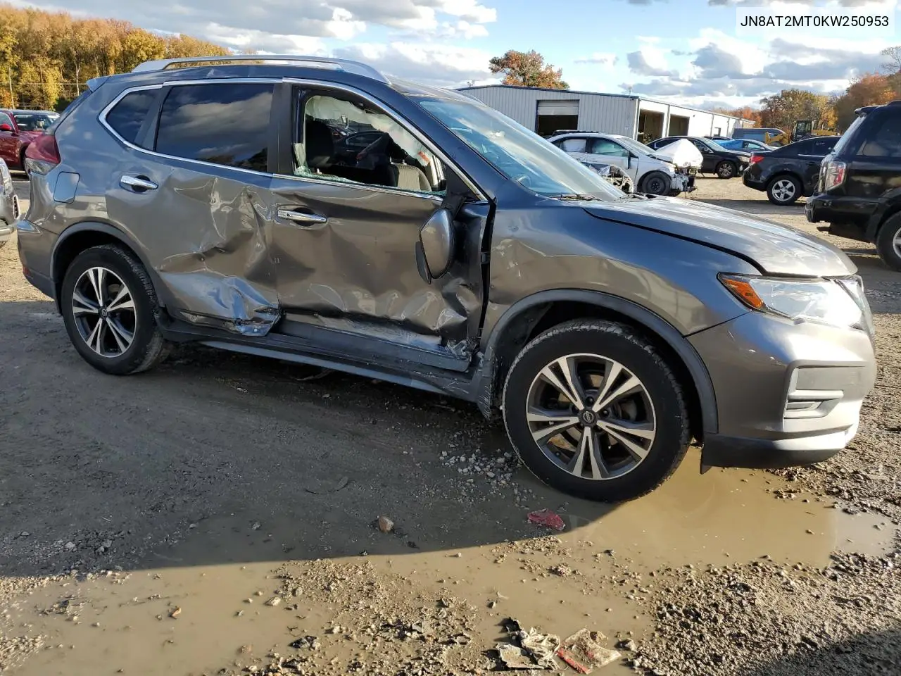 JN8AT2MT0KW250953 2019 Nissan Rogue S