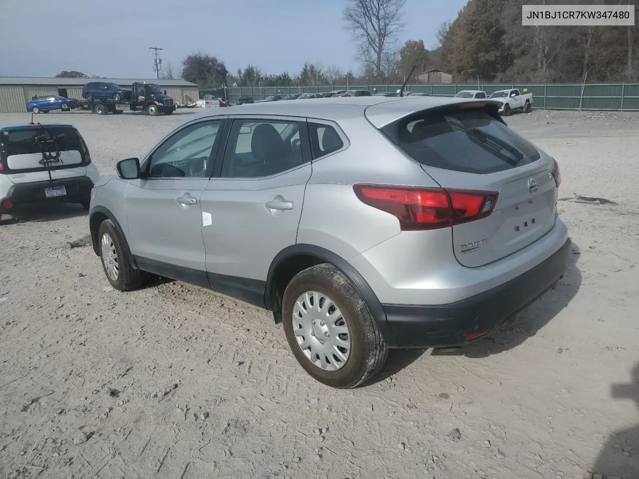 JN1BJ1CR7KW347480 2019 Nissan Rogue Sport S