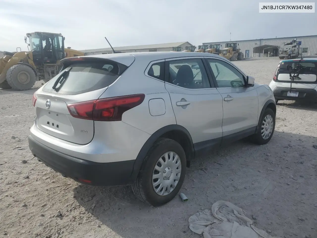 JN1BJ1CR7KW347480 2019 Nissan Rogue Sport S