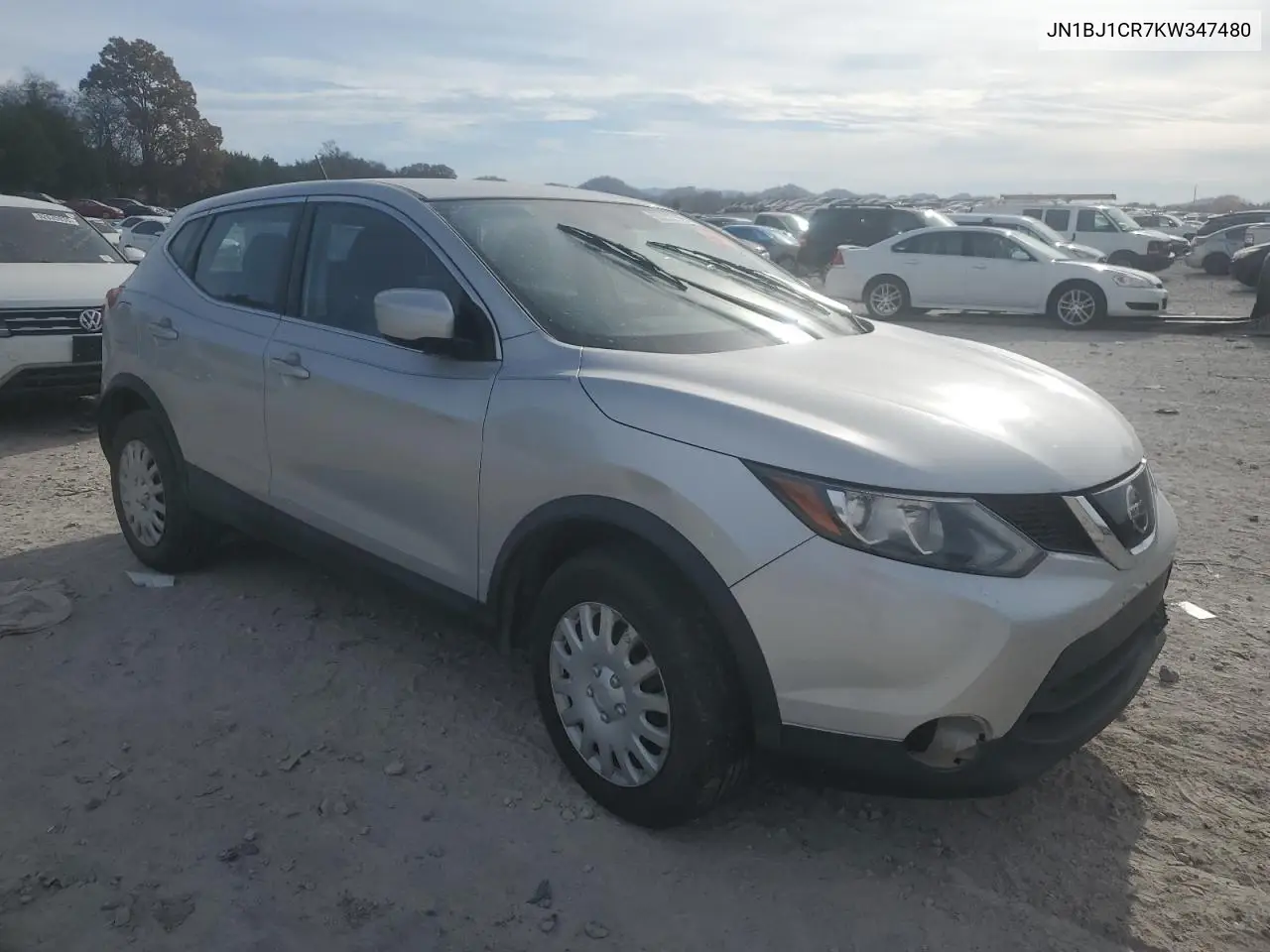 JN1BJ1CR7KW347480 2019 Nissan Rogue Sport S