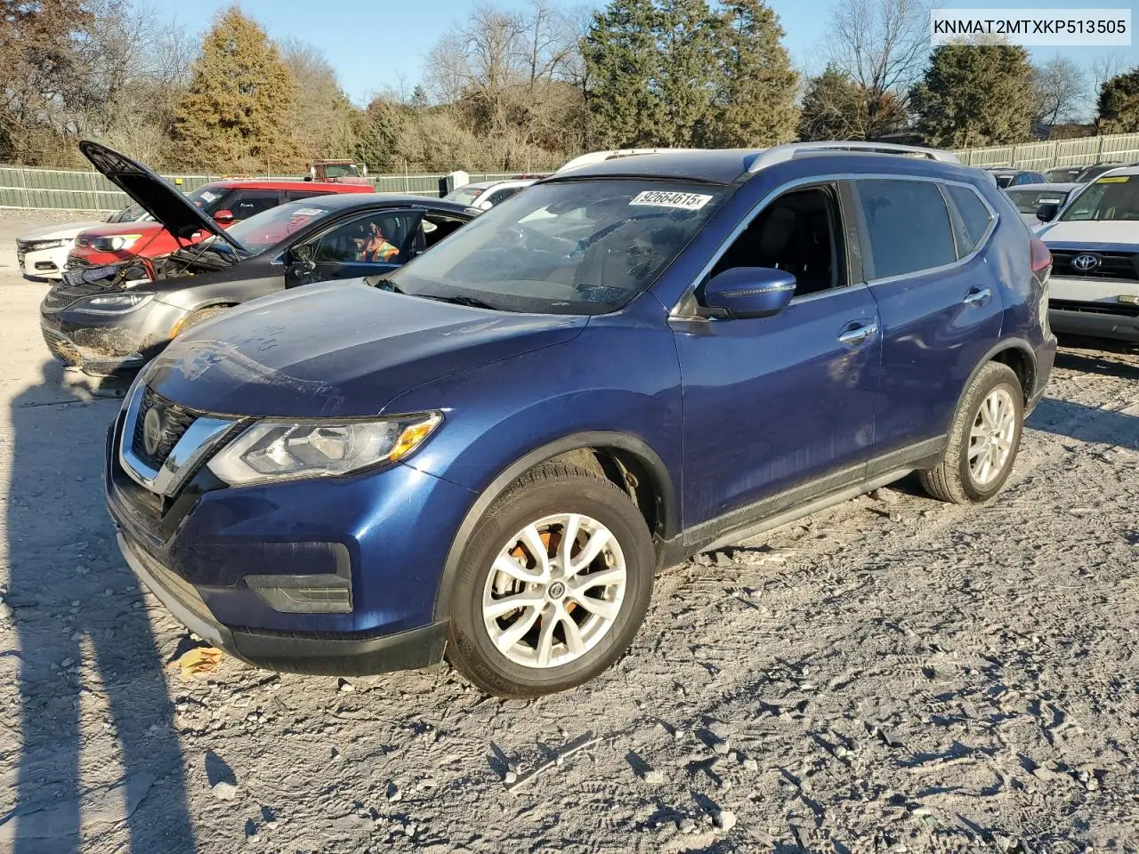 KNMAT2MTXKP513505 2019 Nissan Rogue S