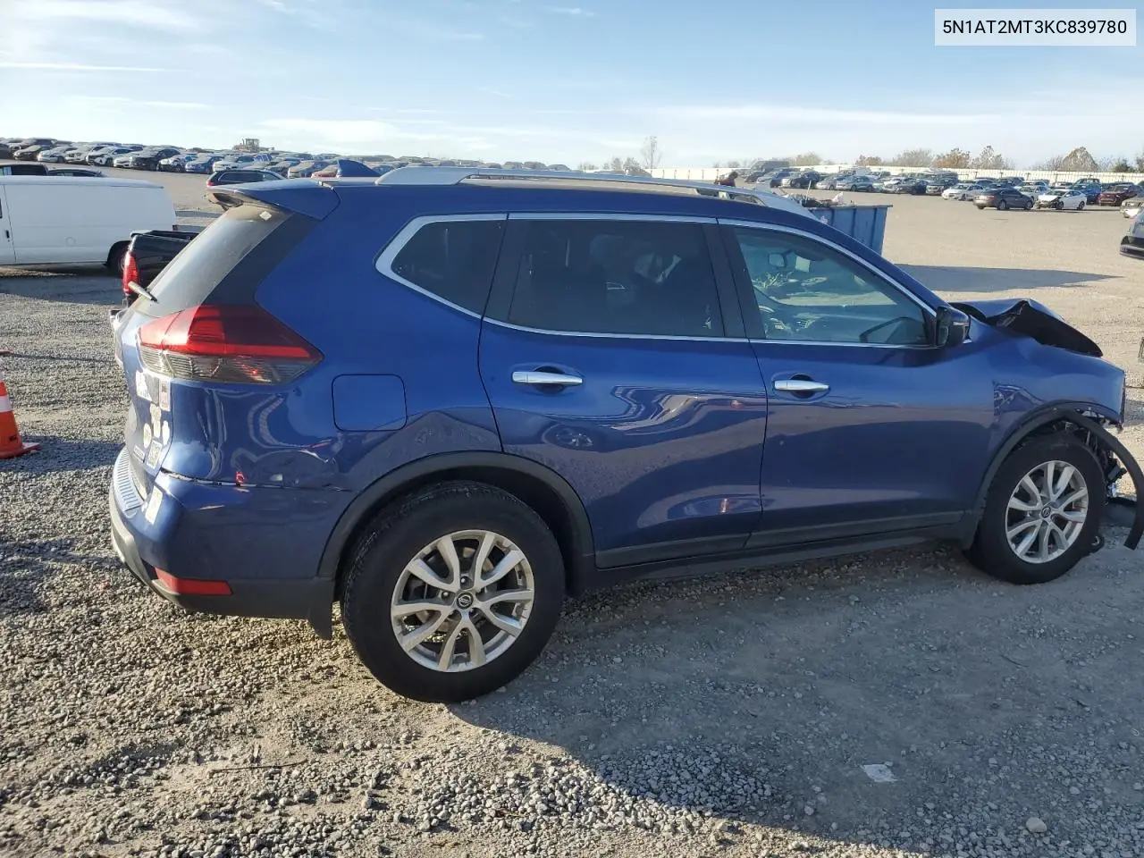 5N1AT2MT3KC839780 2019 Nissan Rogue S