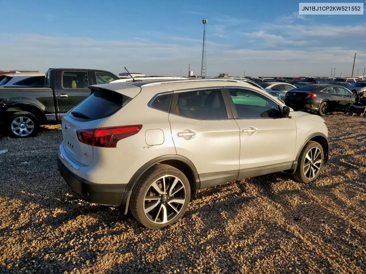 JN1BJ1CP2KW521552 2019 Nissan Rogue Sport S