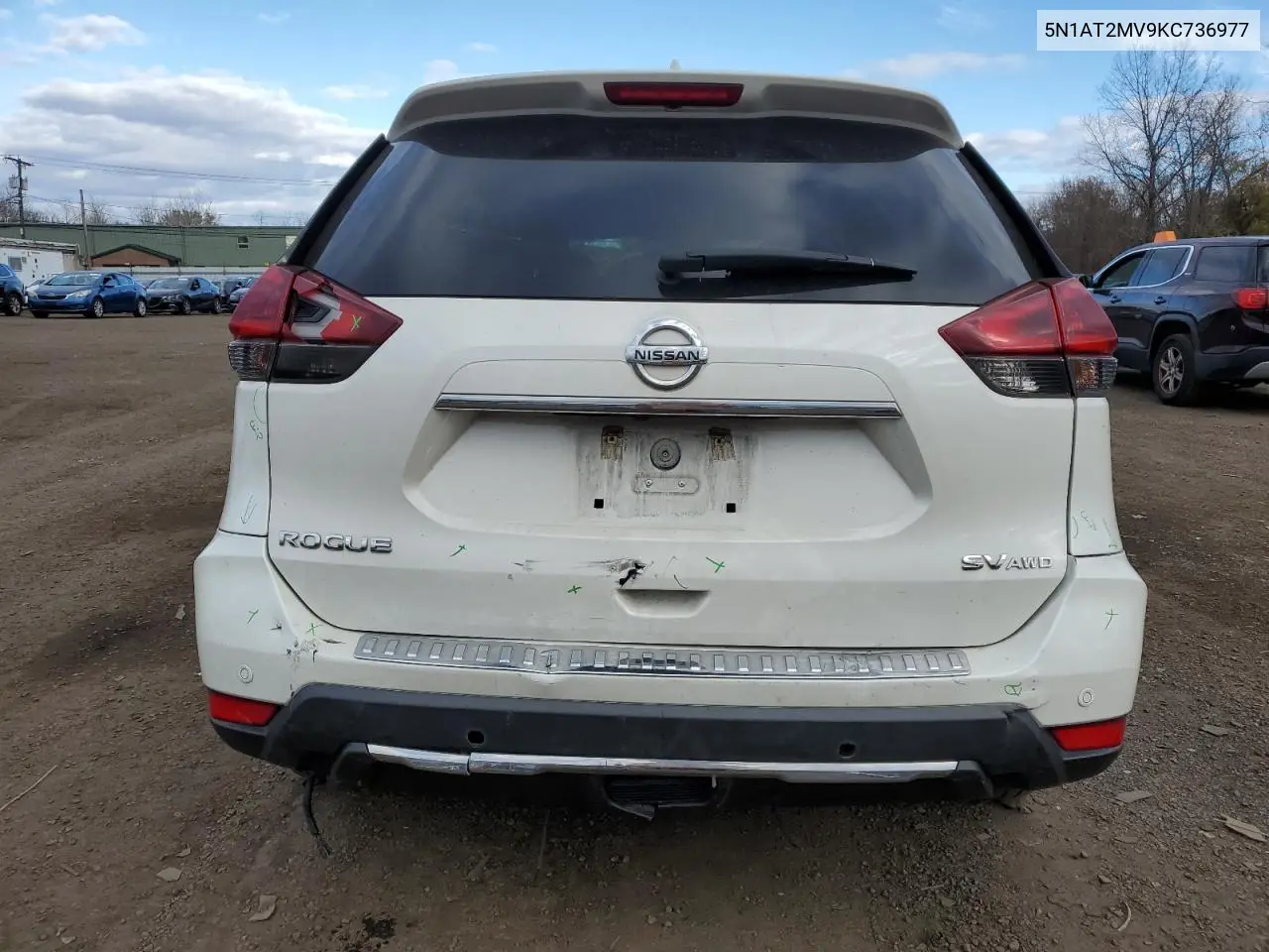 5N1AT2MV9KC736977 2019 Nissan Rogue S