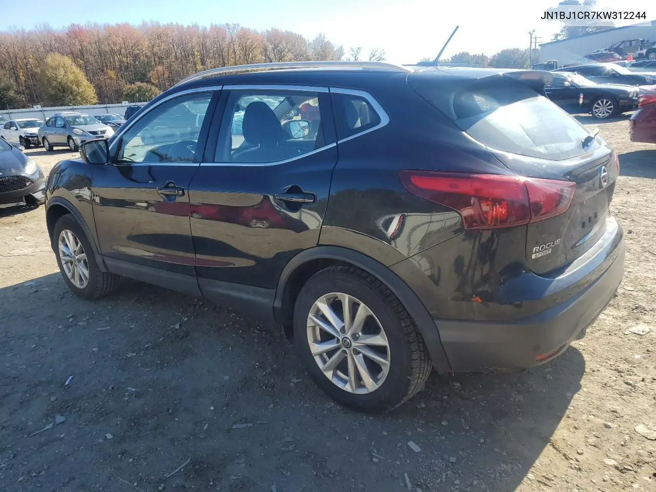 JN1BJ1CR7KW312244 2019 Nissan Rogue Sport S