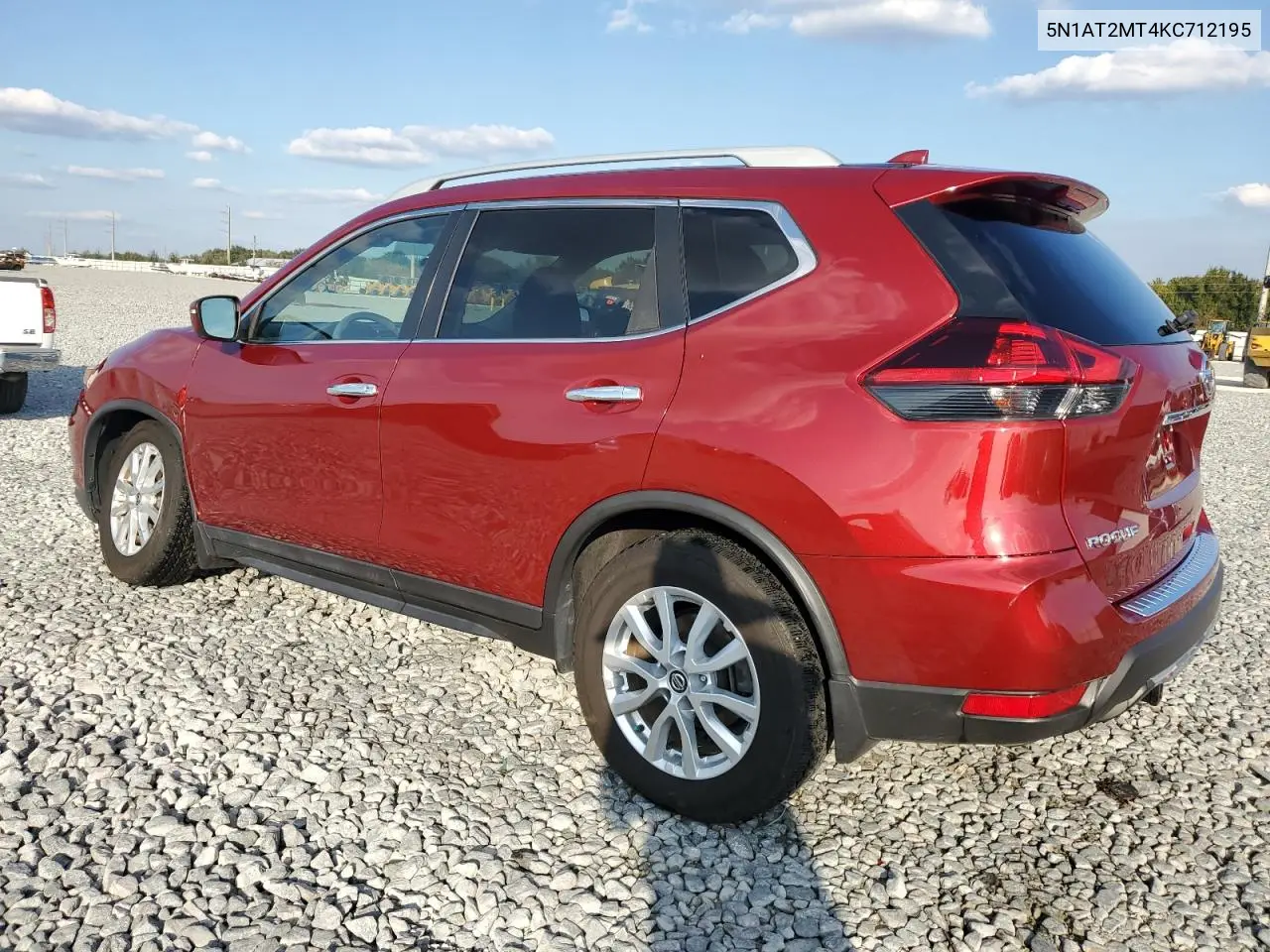 5N1AT2MT4KC712195 2019 Nissan Rogue S