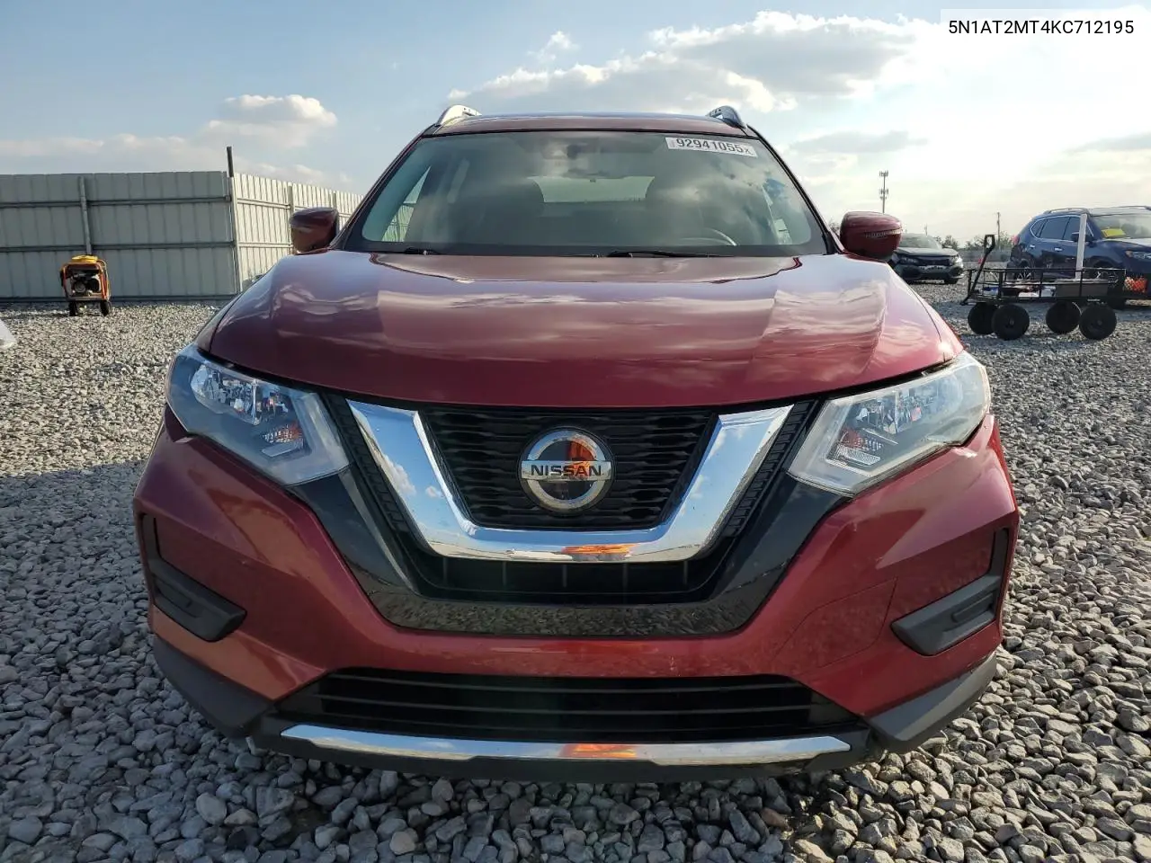 5N1AT2MT4KC712195 2019 Nissan Rogue S