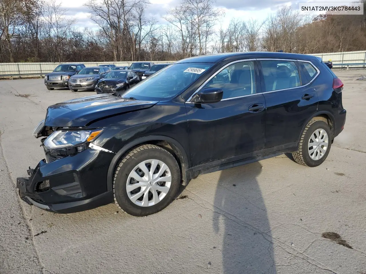 5N1AT2MV3KC784443 2019 Nissan Rogue S
