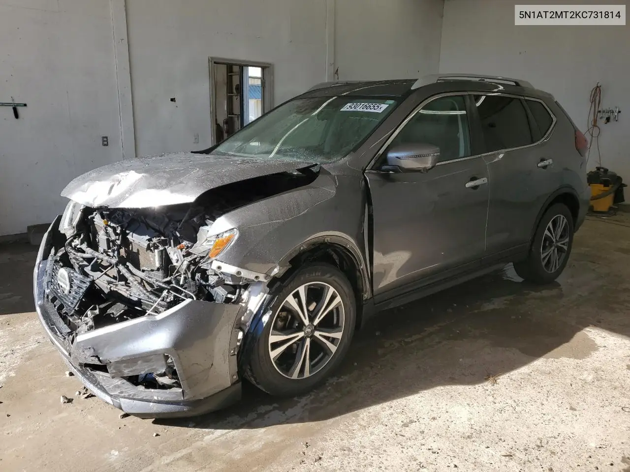 5N1AT2MT2KC731814 2019 Nissan Rogue S