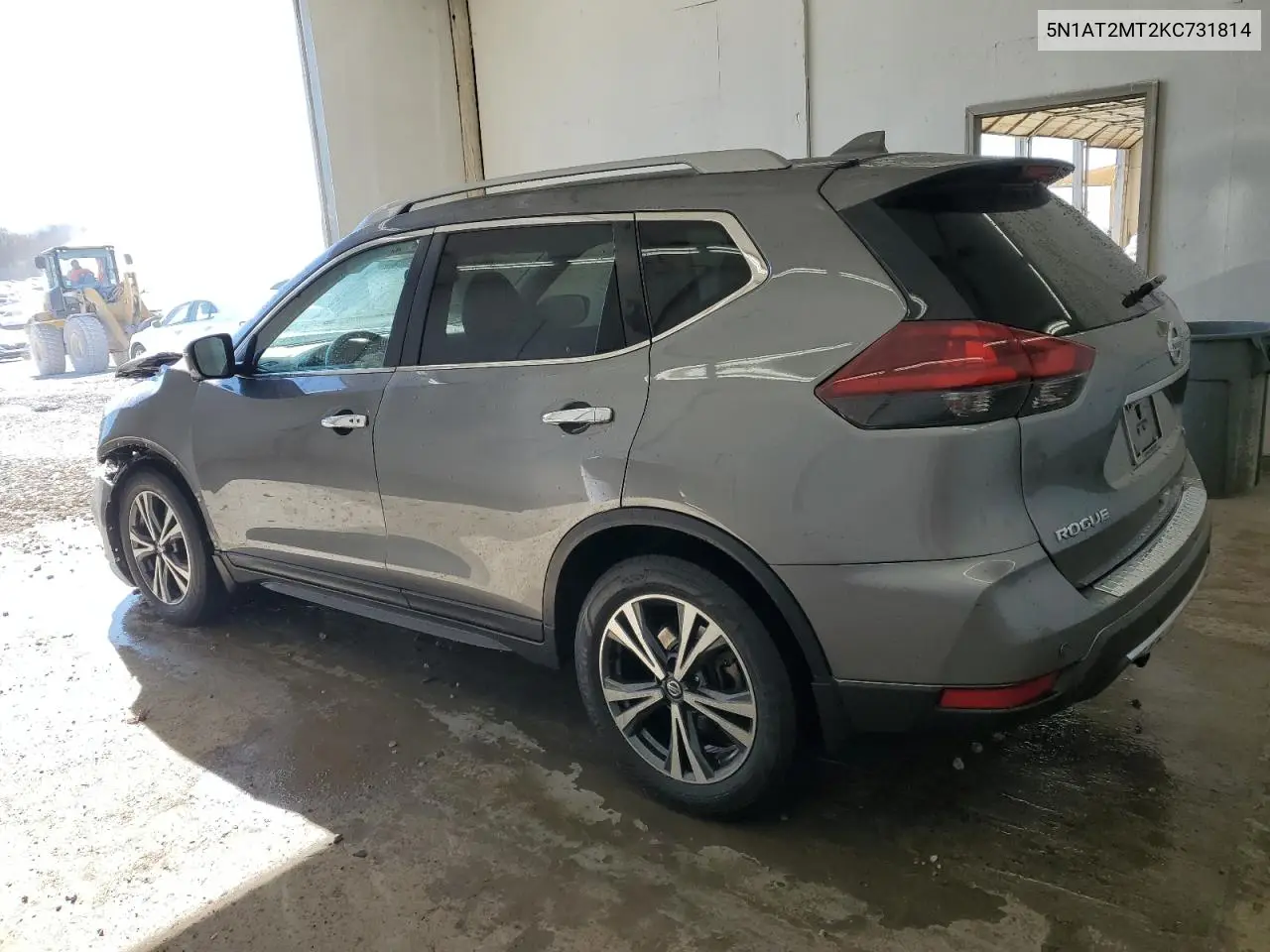 5N1AT2MT2KC731814 2019 Nissan Rogue S