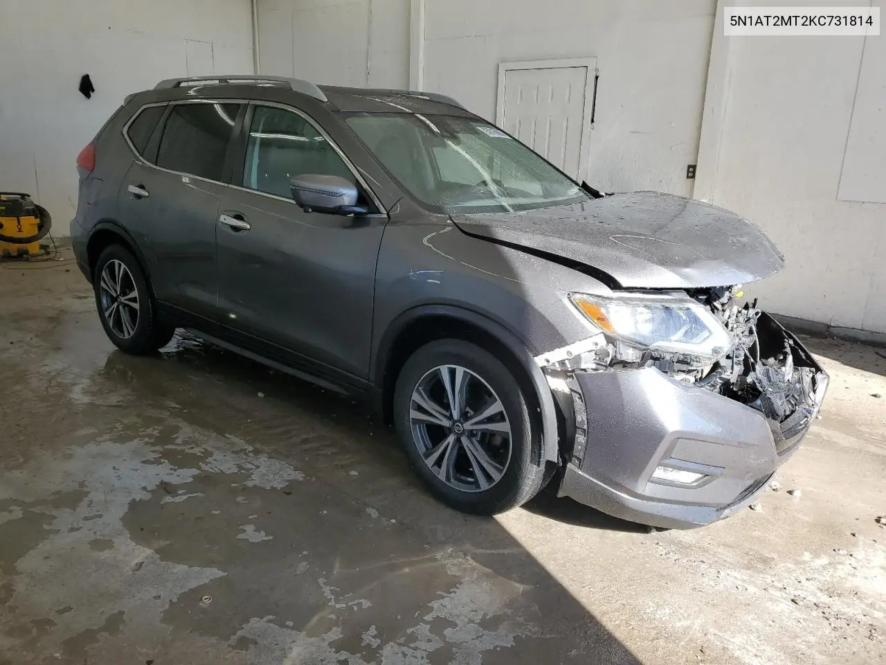 5N1AT2MT2KC731814 2019 Nissan Rogue S