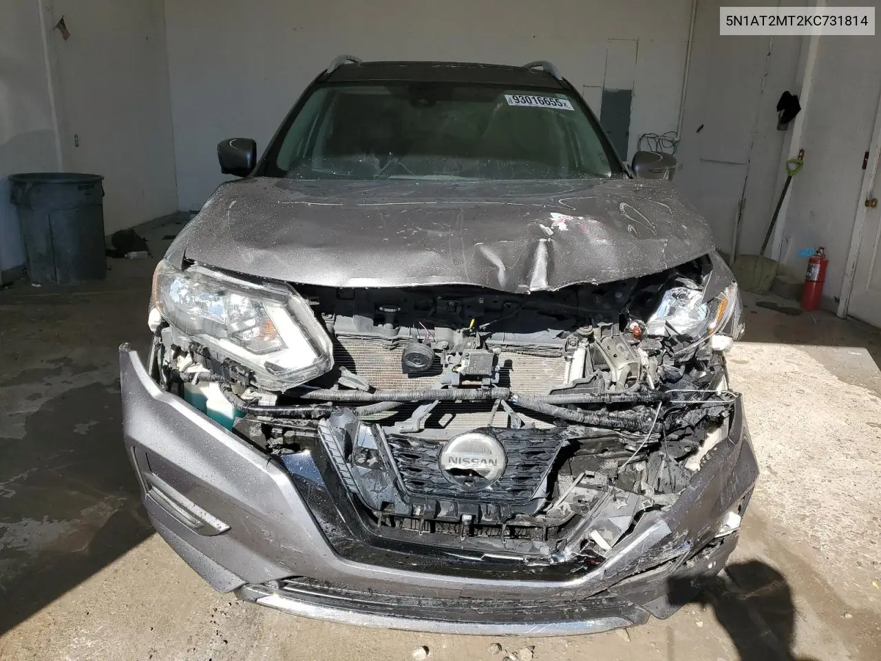 5N1AT2MT2KC731814 2019 Nissan Rogue S