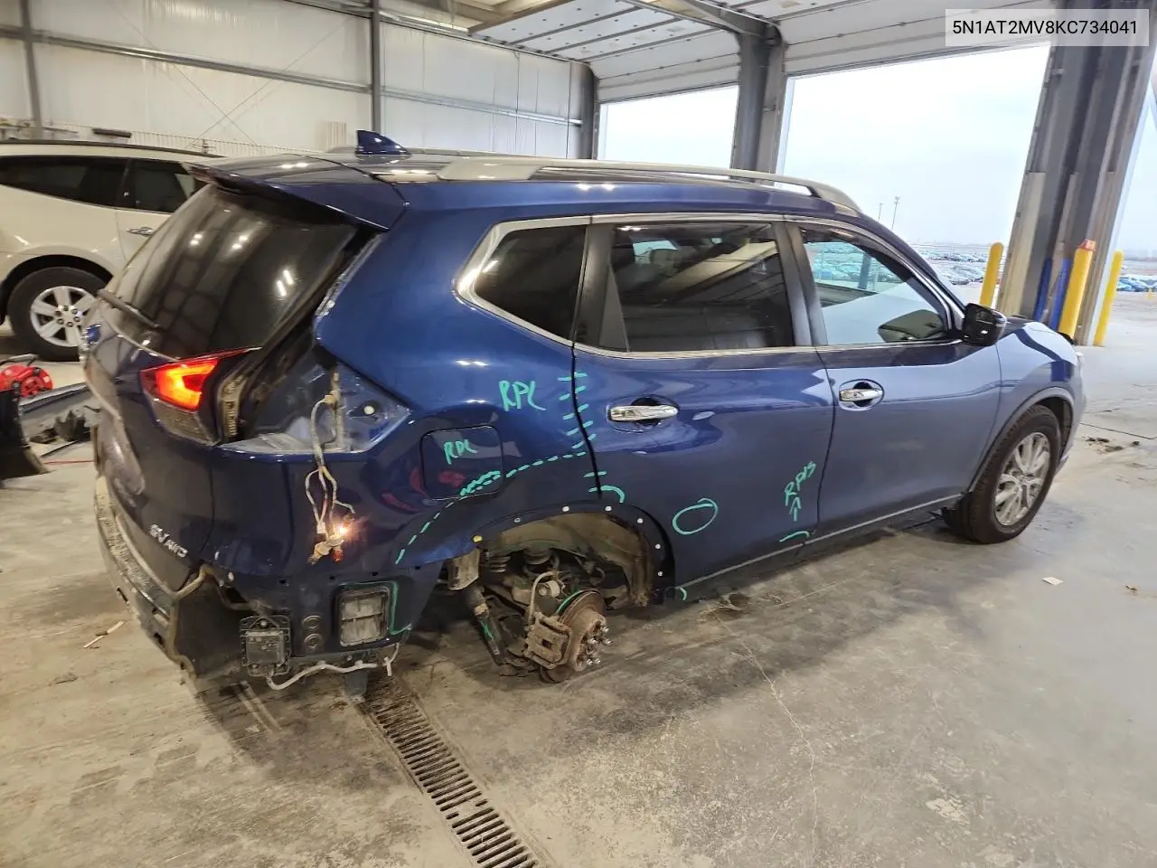 5N1AT2MV8KC734041 2019 Nissan Rogue S