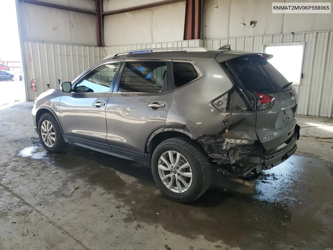 KNMAT2MV0KP558065 2019 Nissan Rogue S