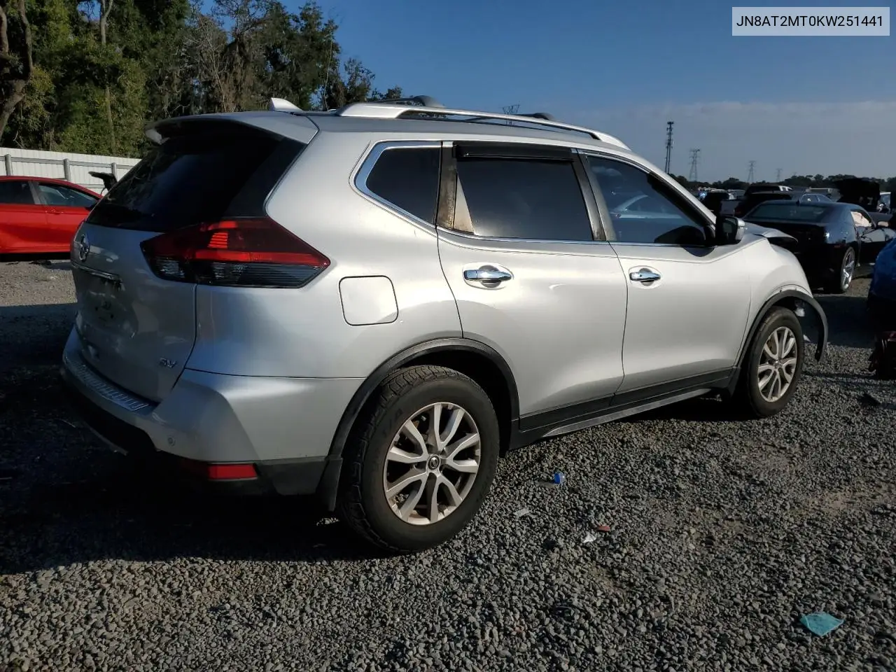 JN8AT2MT0KW251441 2019 Nissan Rogue S