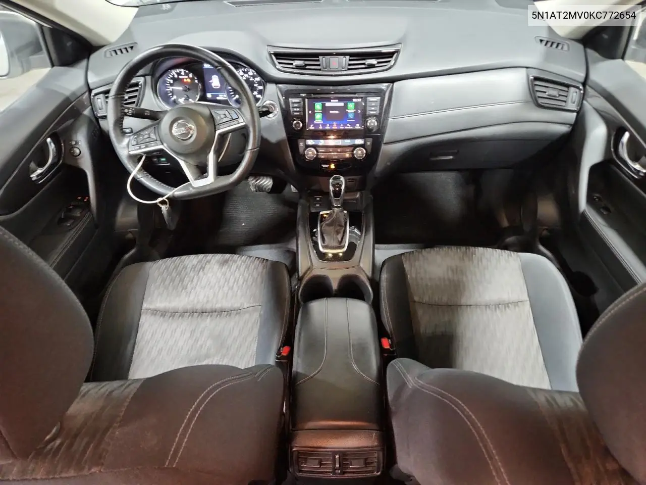 5N1AT2MV0KC772654 2019 Nissan Rogue S