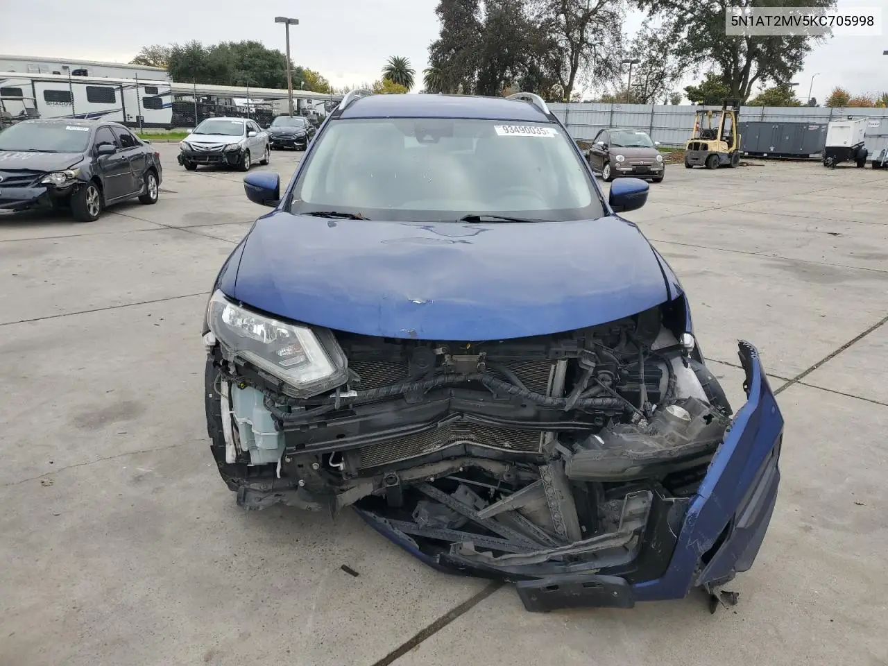 5N1AT2MV5KC705998 2019 Nissan Rogue S