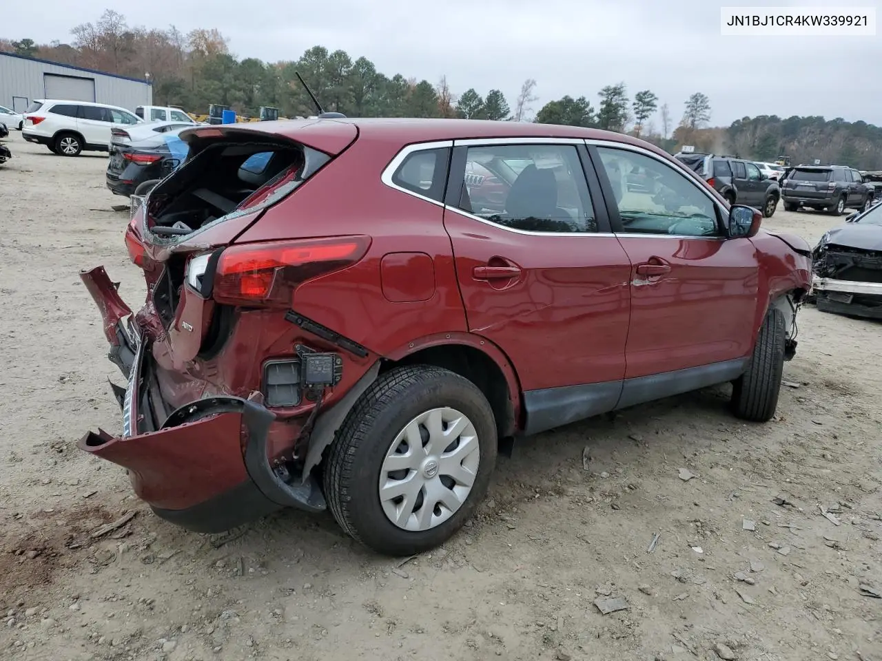 JN1BJ1CR4KW339921 2019 Nissan Rogue Sport S