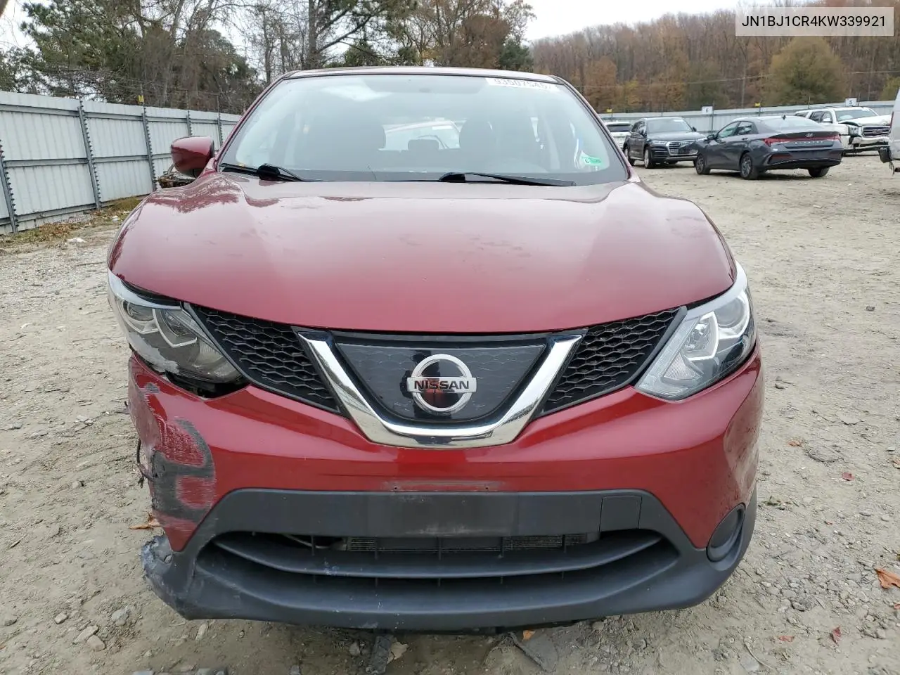 JN1BJ1CR4KW339921 2019 Nissan Rogue Sport S