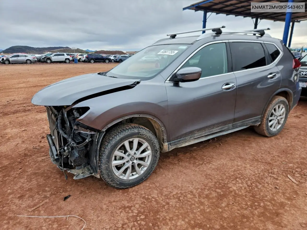 KNMAT2MV0KP543467 2019 Nissan Rogue S