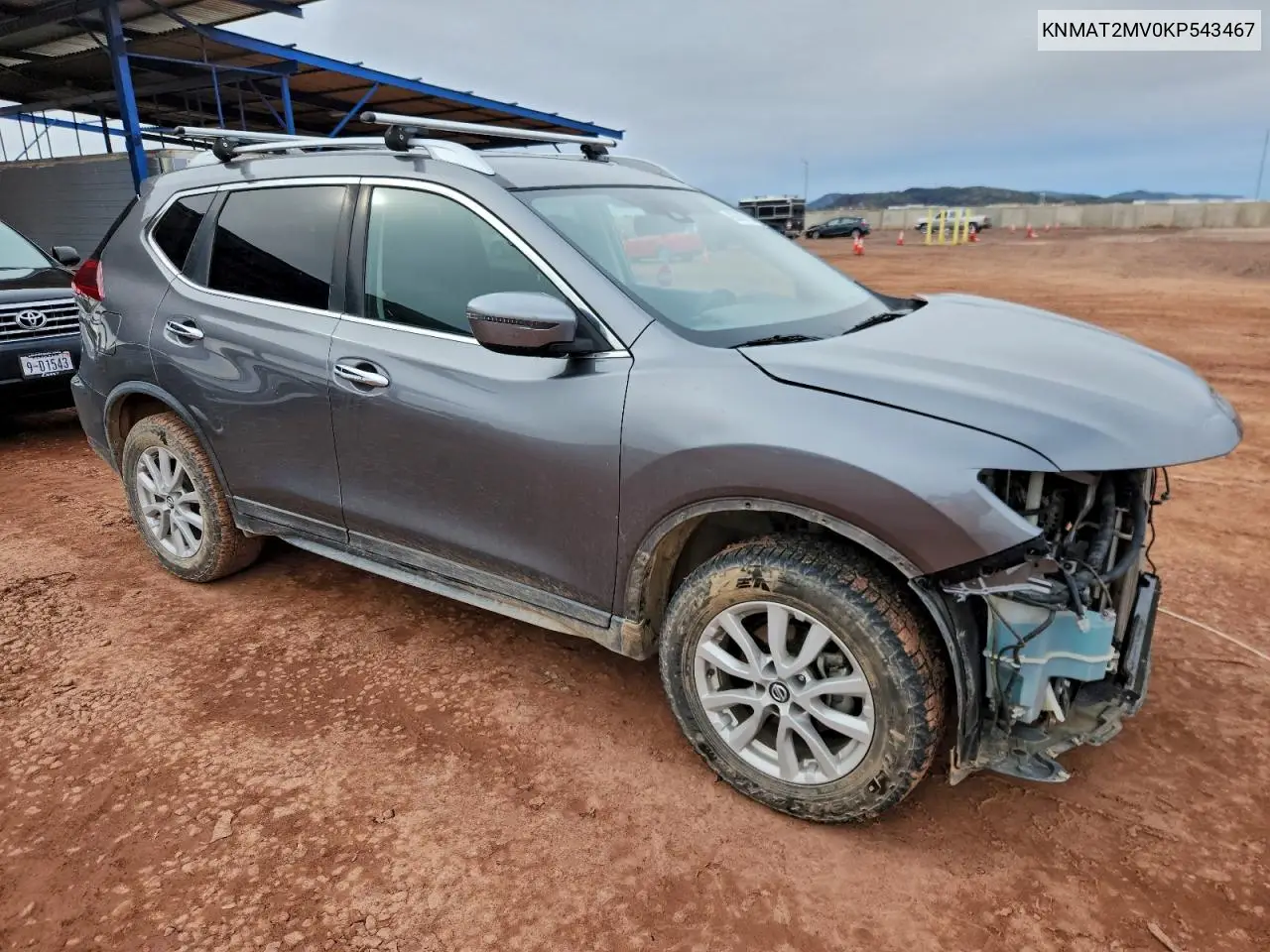 KNMAT2MV0KP543467 2019 Nissan Rogue S