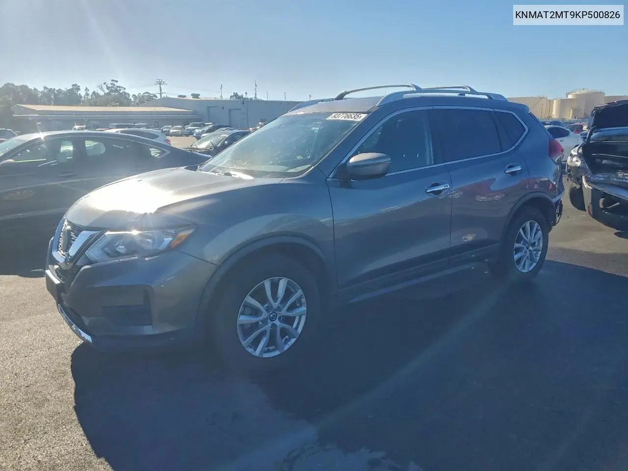 KNMAT2MT9KP500826 2019 Nissan Rogue S