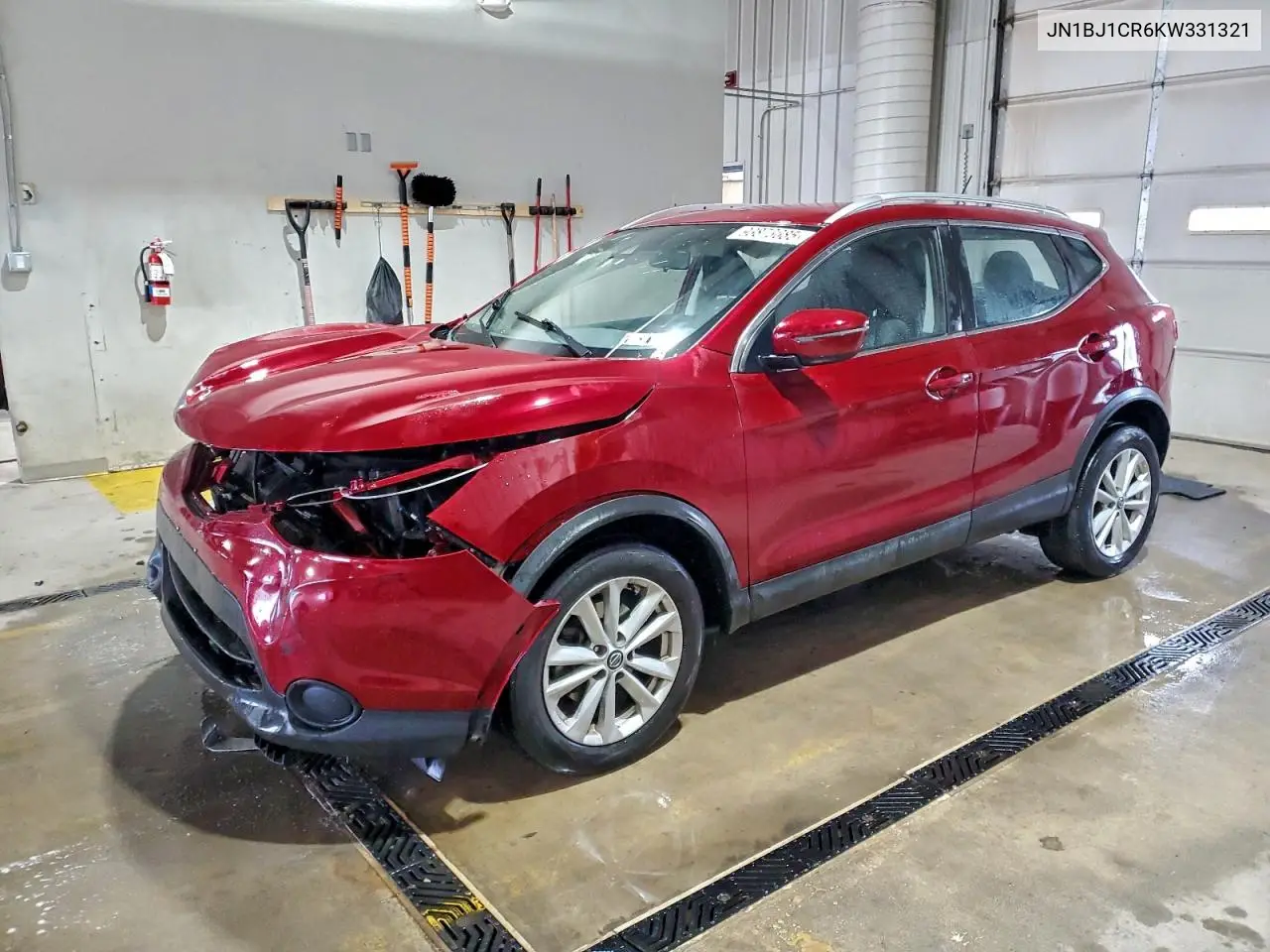JN1BJ1CR6KW331321 2019 Nissan Rogue Sport S