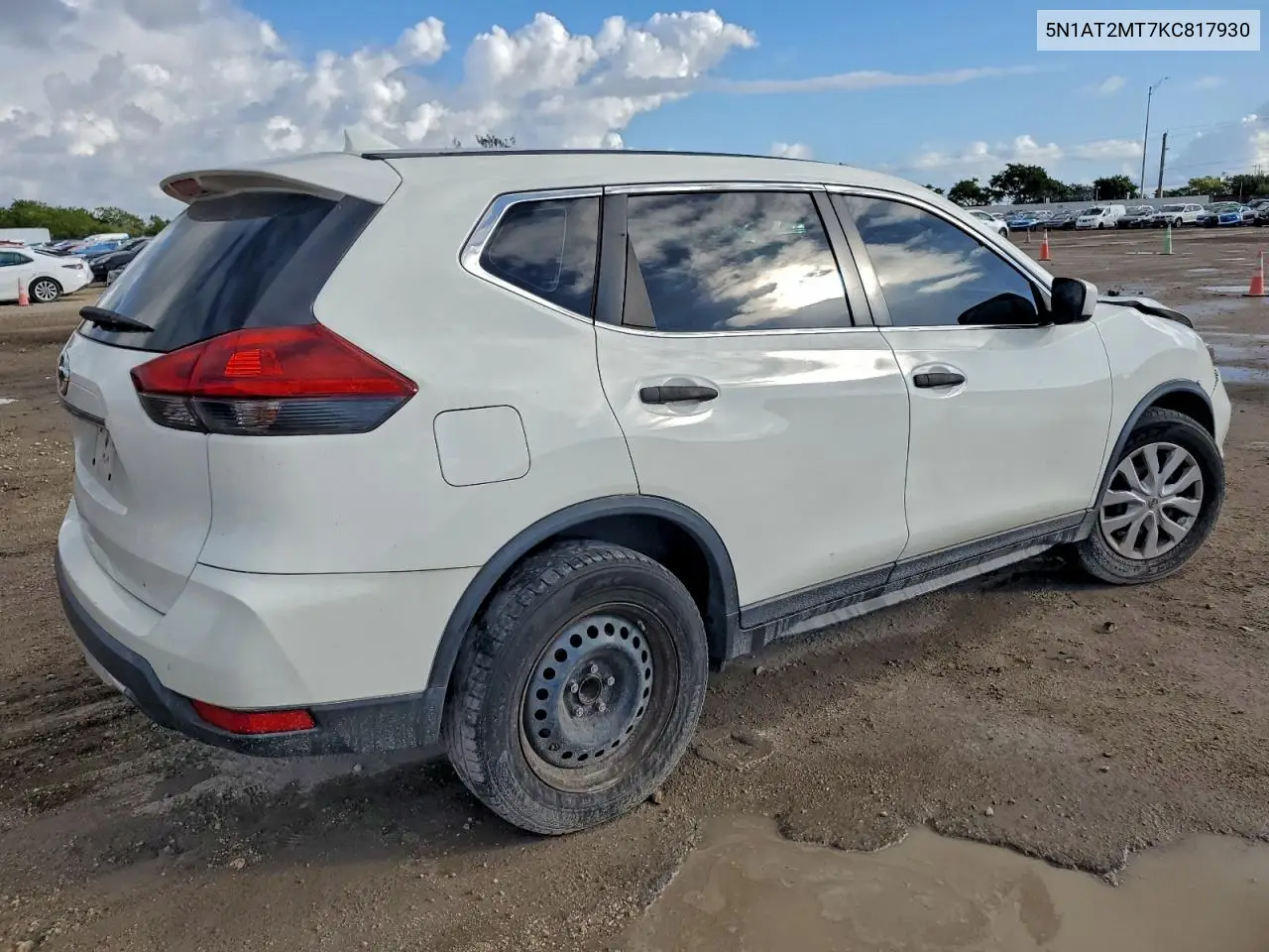 5N1AT2MT7KC817930 2019 Nissan Rogue S