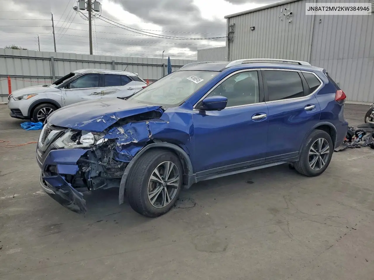 JN8AT2MV2KW384946 2019 Nissan Rogue S