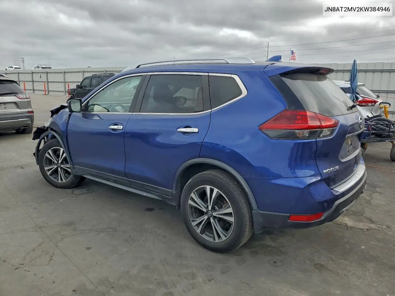 JN8AT2MV2KW384946 2019 Nissan Rogue S