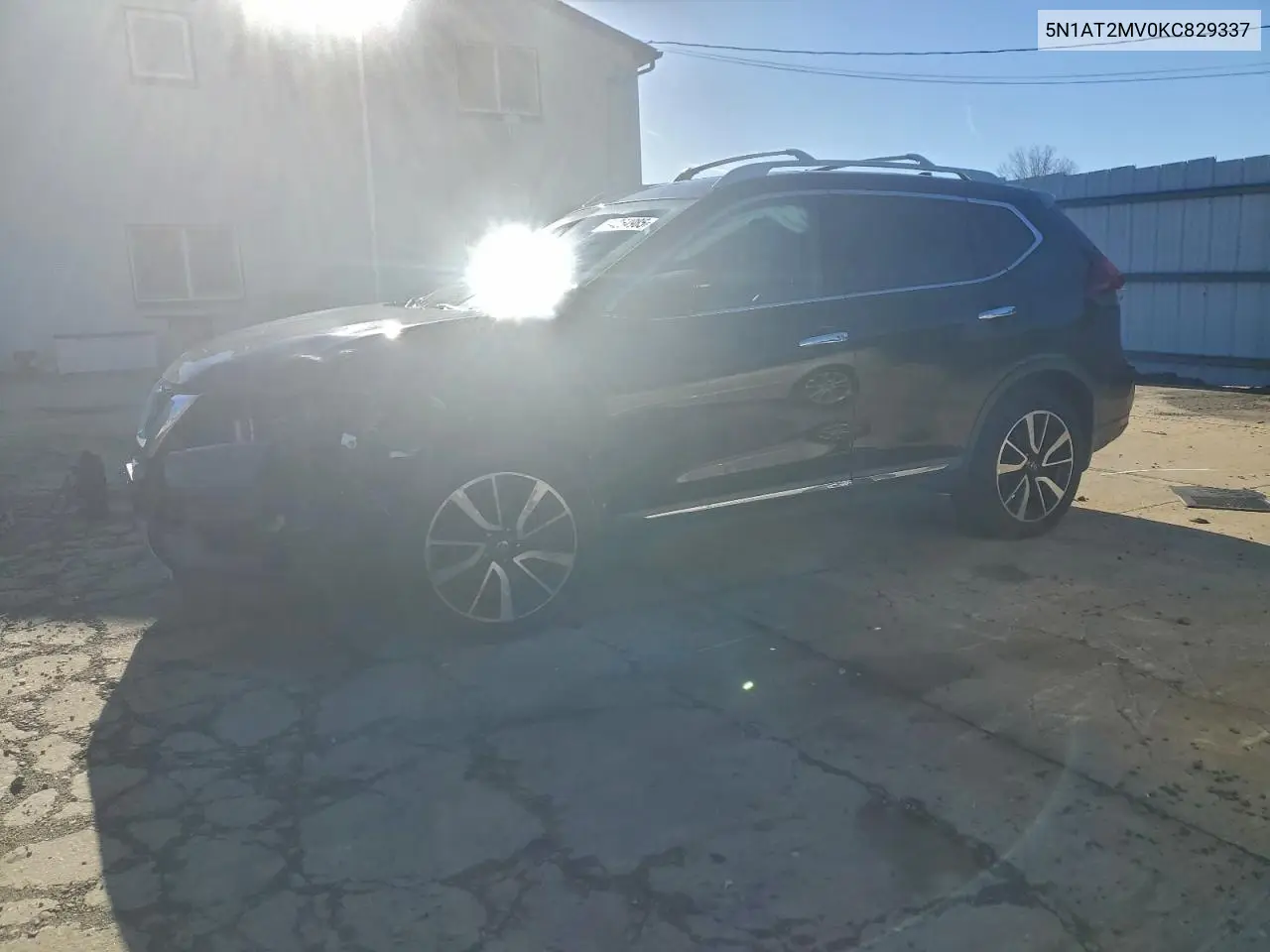 5N1AT2MV0KC829337 2019 Nissan Rogue S