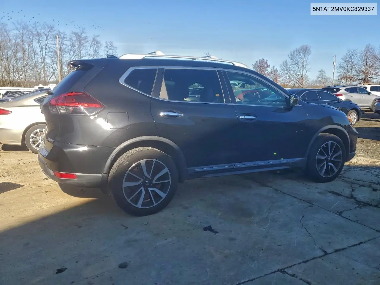 5N1AT2MV0KC829337 2019 Nissan Rogue S