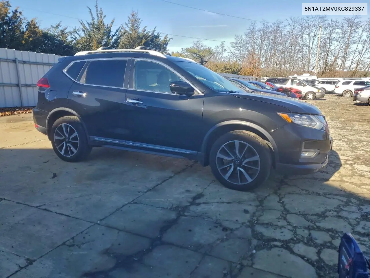 5N1AT2MV0KC829337 2019 Nissan Rogue S