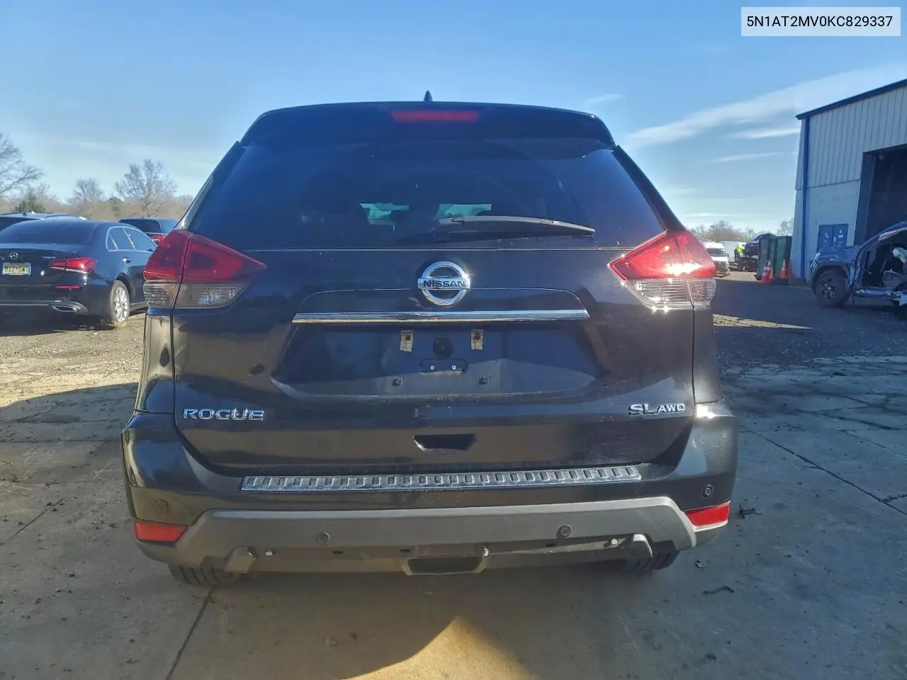 5N1AT2MV0KC829337 2019 Nissan Rogue S
