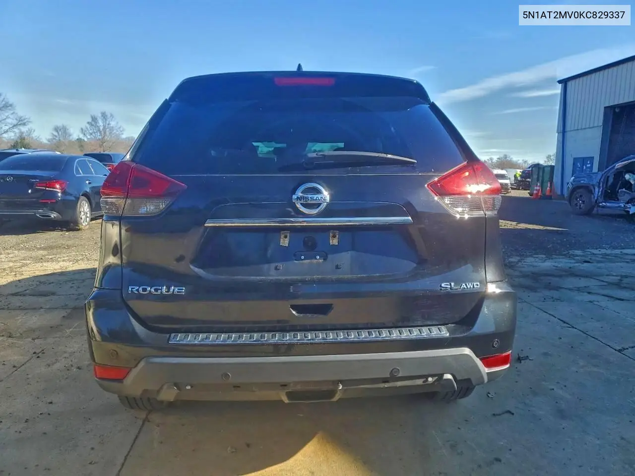 5N1AT2MV0KC829337 2019 Nissan Rogue S
