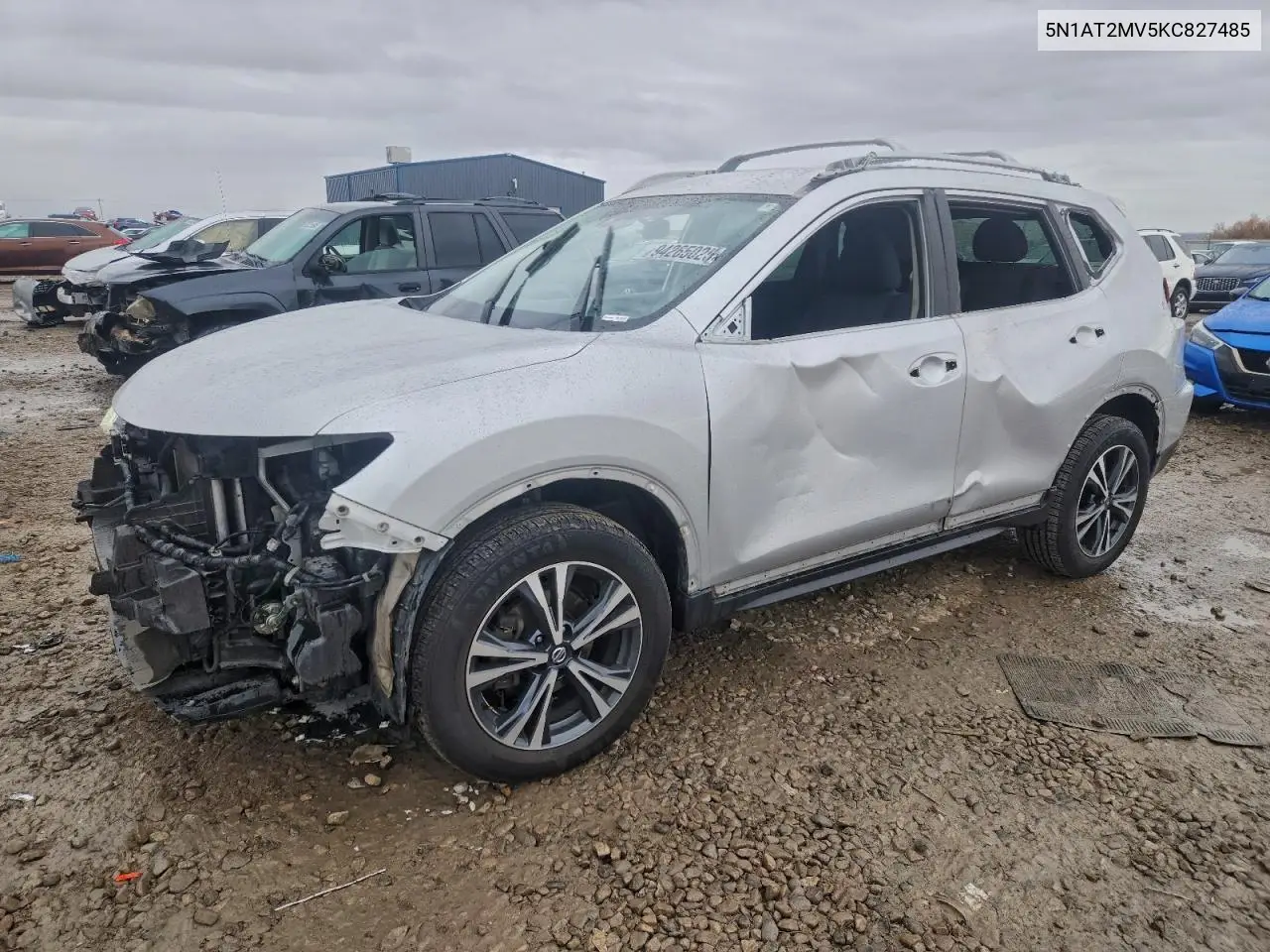 5N1AT2MV5KC827485 2019 Nissan Rogue S