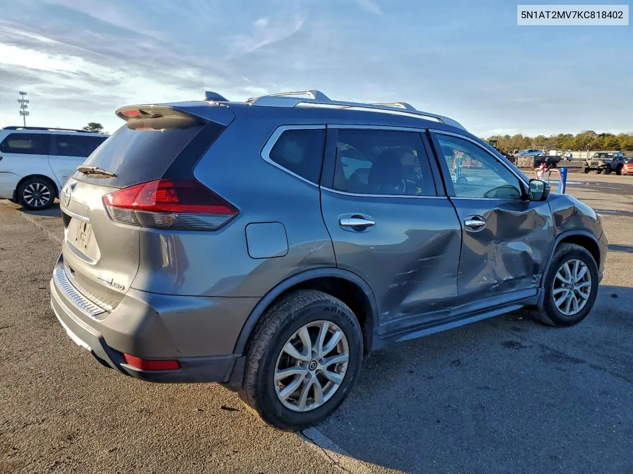 5N1AT2MV7KC818402 2019 Nissan Rogue S