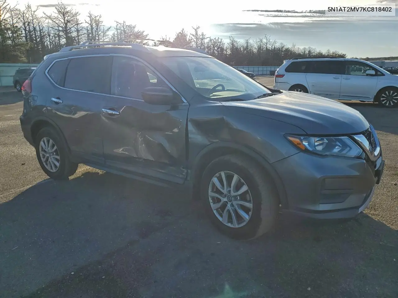 5N1AT2MV7KC818402 2019 Nissan Rogue S