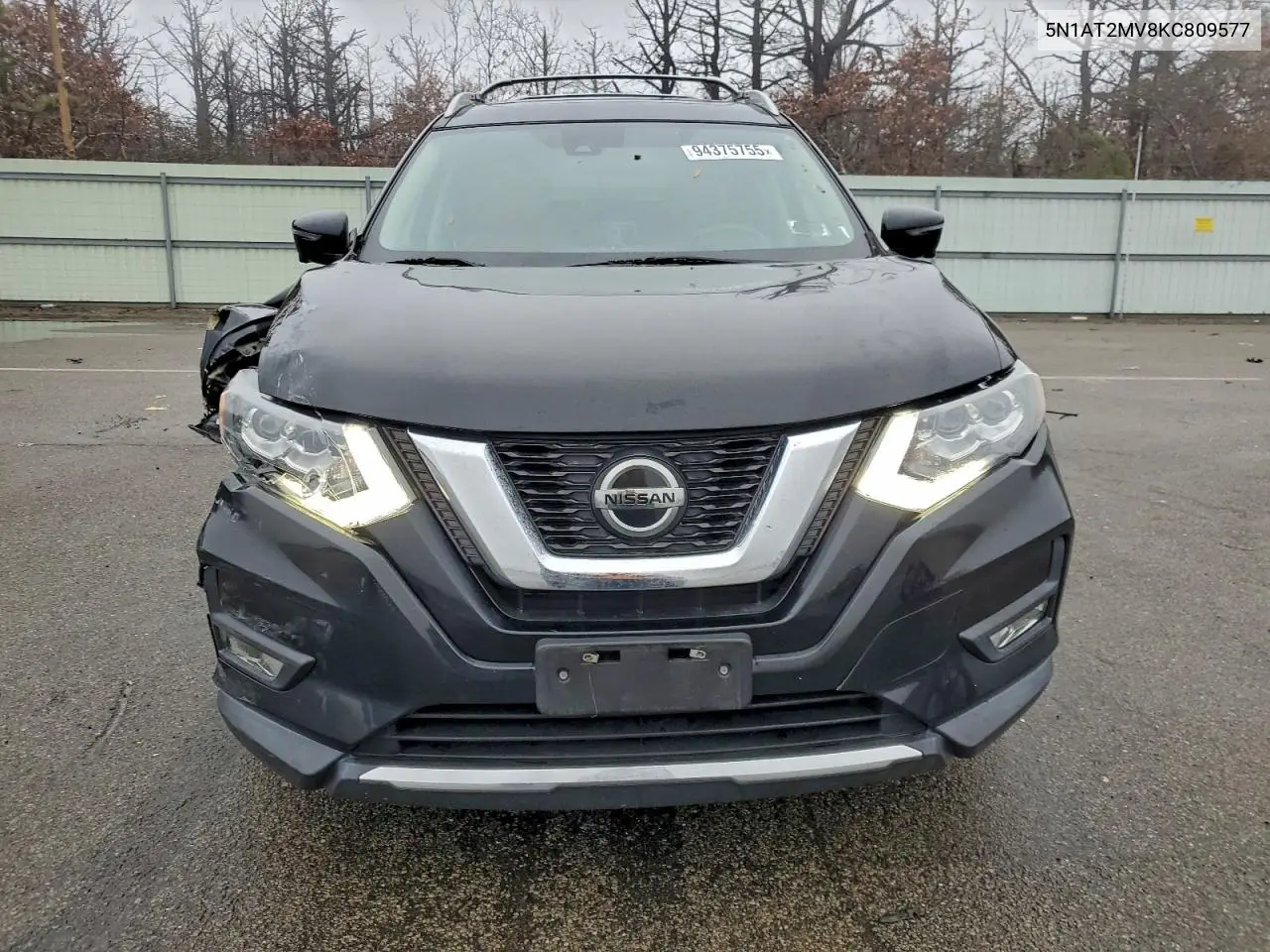 5N1AT2MV8KC809577 2019 Nissan Rogue S