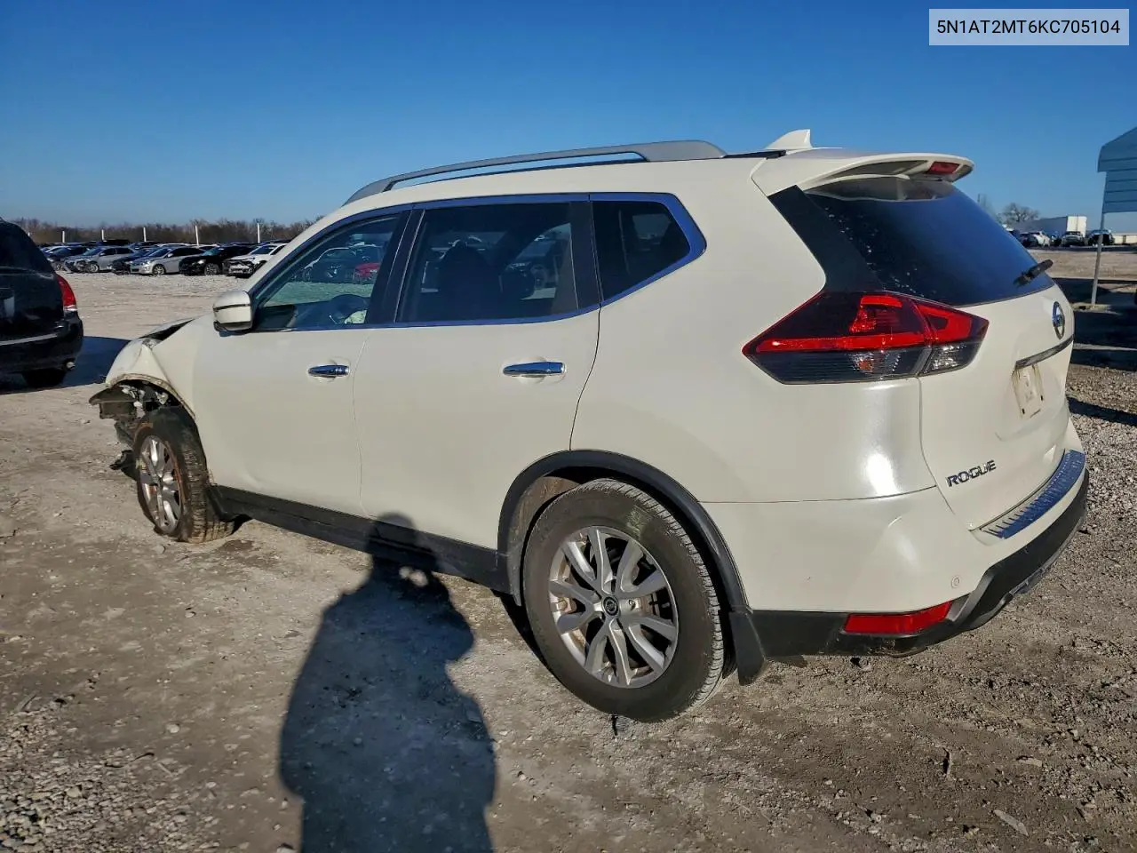 5N1AT2MT6KC705104 2019 Nissan Rogue S
