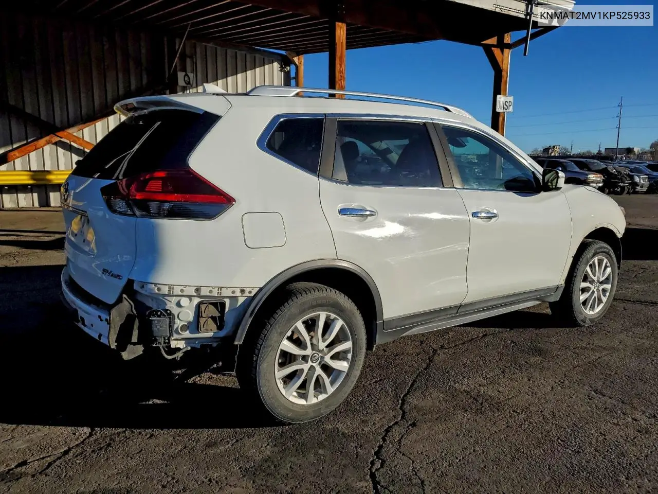 KNMAT2MV1KP525933 2019 Nissan Rogue S