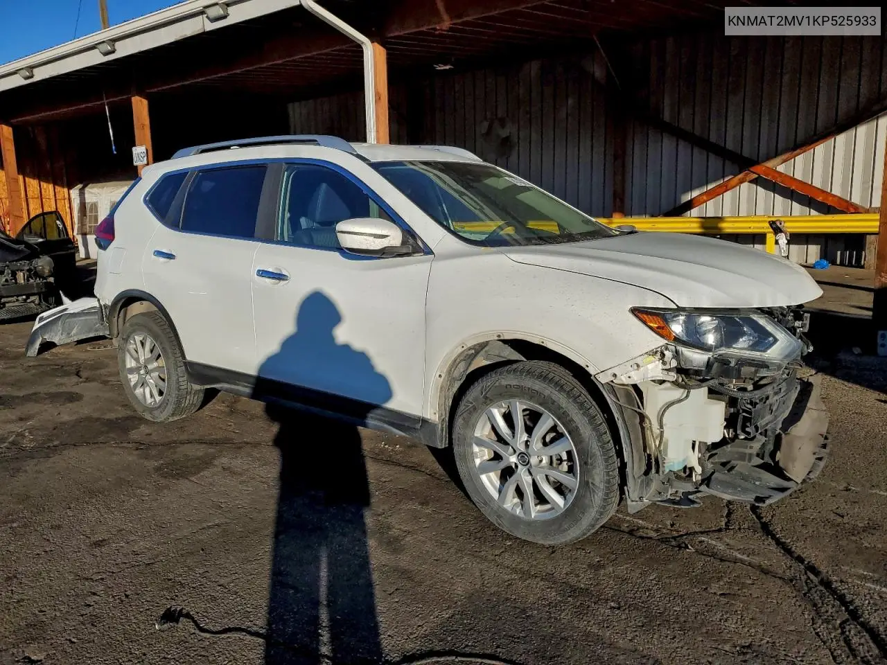 KNMAT2MV1KP525933 2019 Nissan Rogue S
