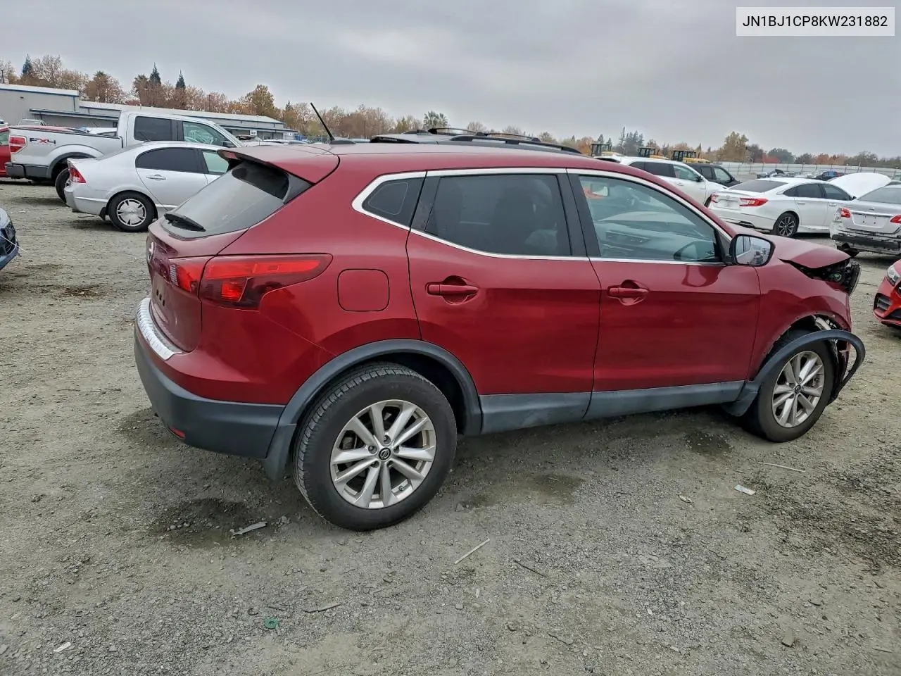 JN1BJ1CP8KW231882 2019 Nissan Rogue Sport S