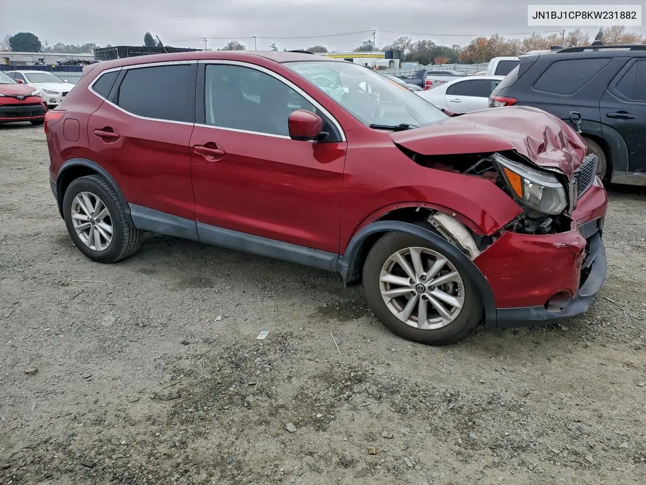JN1BJ1CP8KW231882 2019 Nissan Rogue Sport S