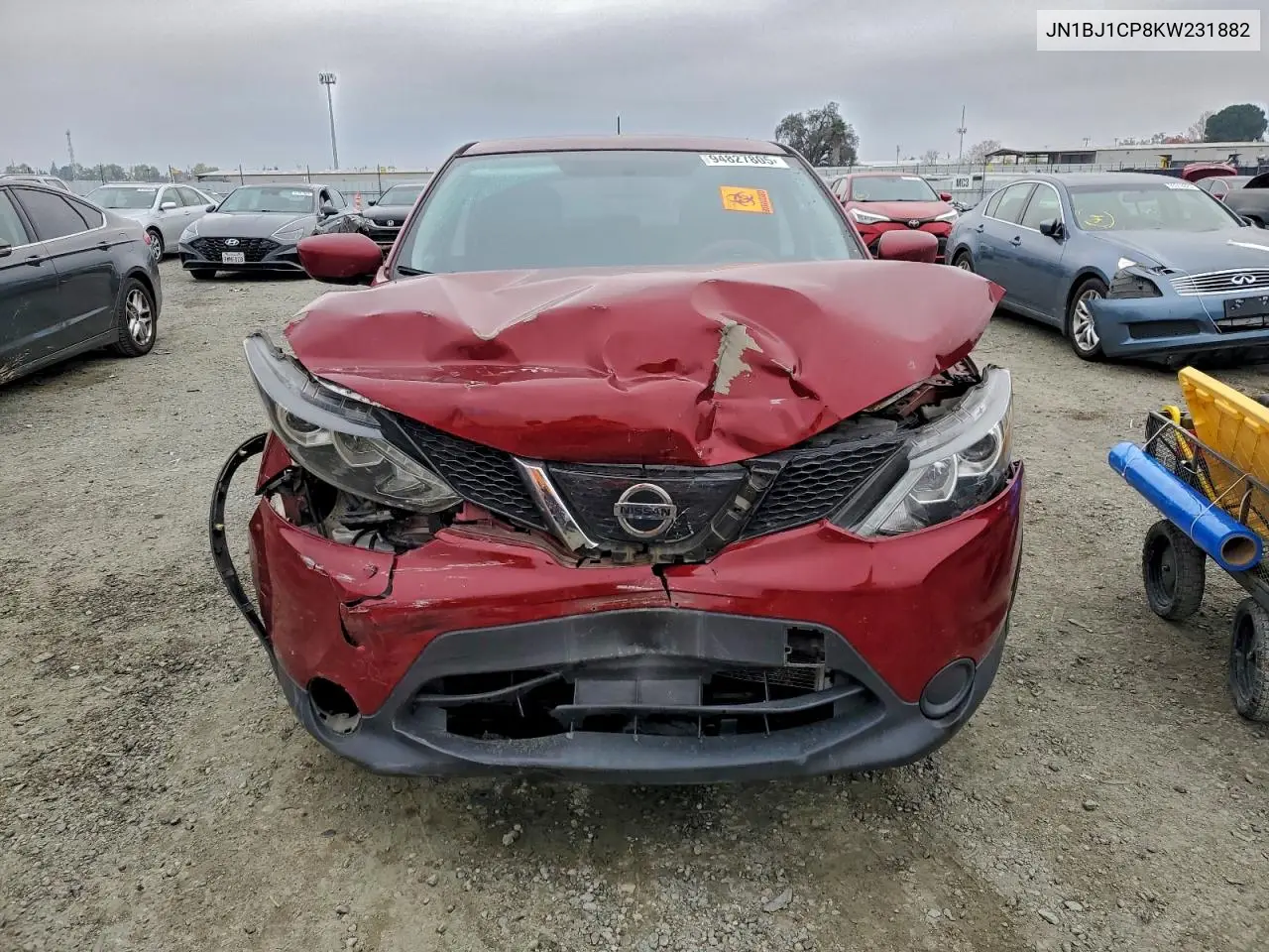JN1BJ1CP8KW231882 2019 Nissan Rogue Sport S