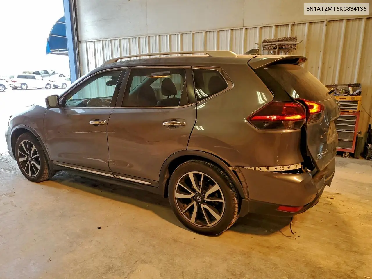 5N1AT2MT6KC834136 2019 Nissan Rogue S